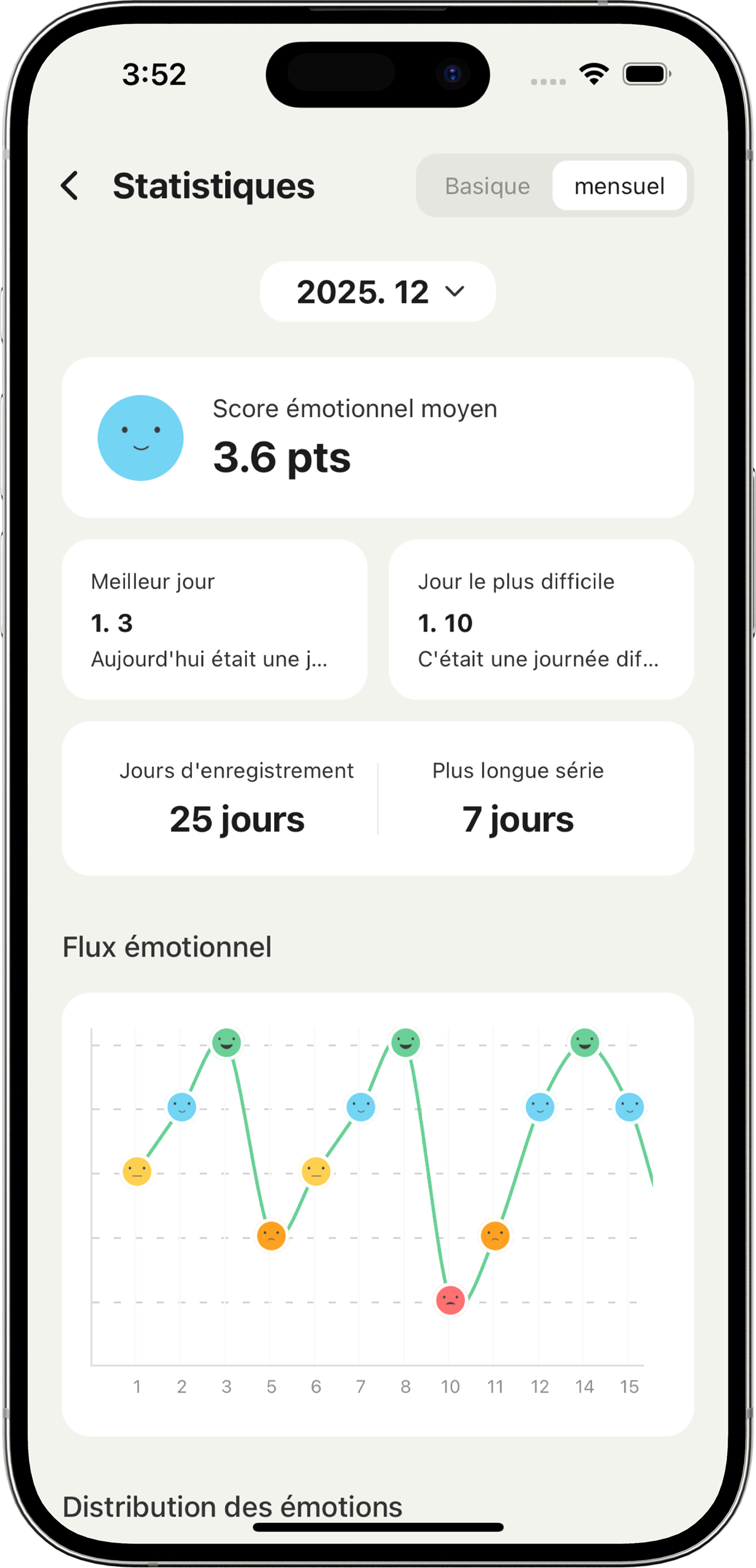 Calendrier principal - App screenshot 1