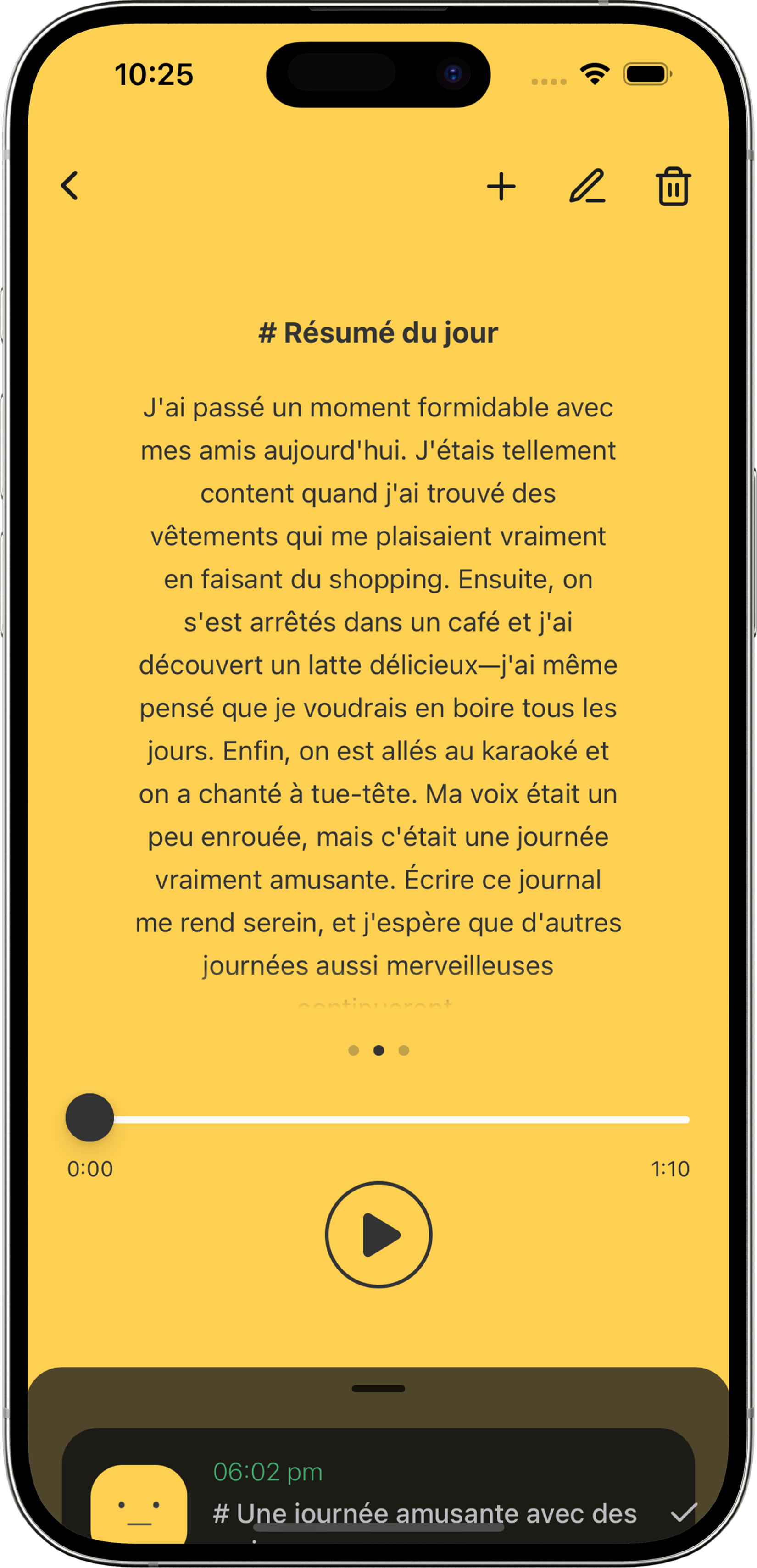 Lecture - App screenshot 3